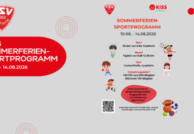 Sommerferien-Sportprogramm der KiSS